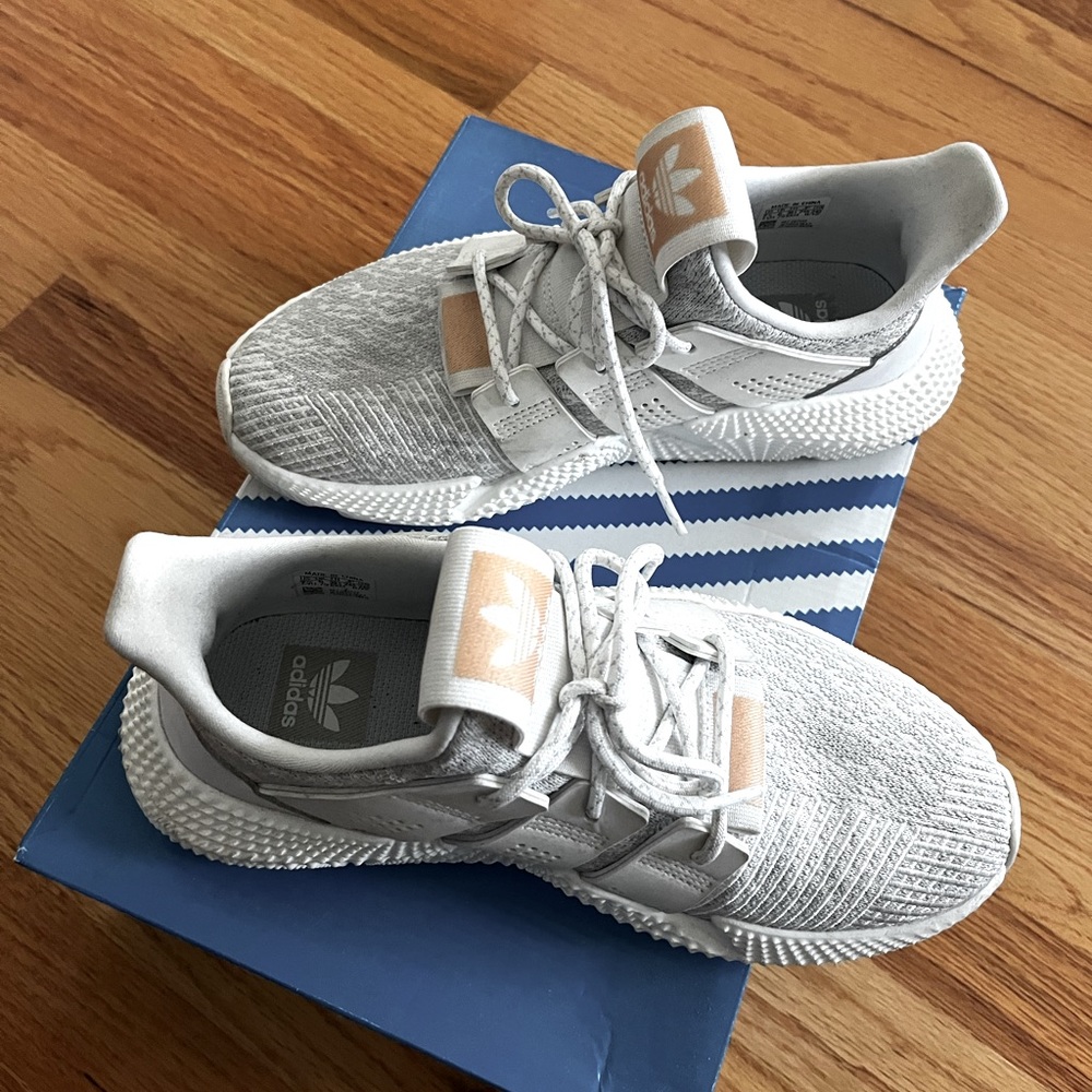 Adidas originals Prophere Trainers in White